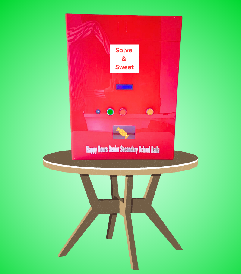 Solve & Sweet Math Quiz Candy Machine